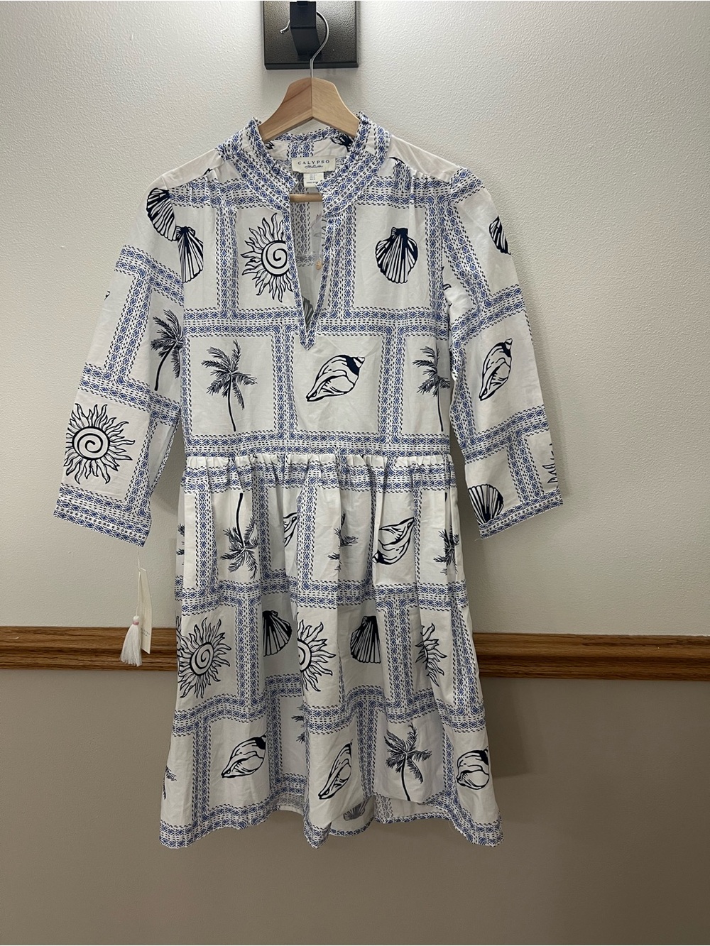 NWT Calypso St. Barth Dress Beach Vacation Mini Dress size small retails $179 - Picture 3 of 10